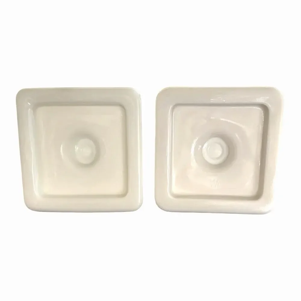 Vintage Westmoreland Milk Glass Set Of 2 Candle Holders Lotus Spiral 6.25”x3.5